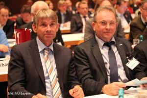 Hubert Girschitzka und Andy Bauer bei der MU-Landesversammlung 2016